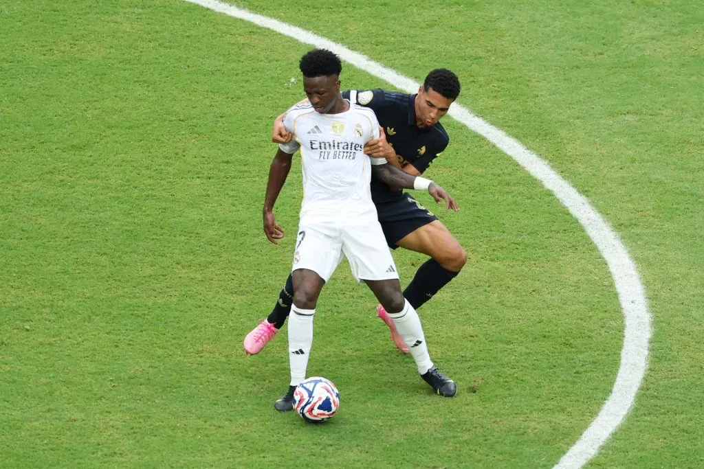 Vinicius Jr x Juventus. (Photo by Kevin C. Cox/Getty Images)