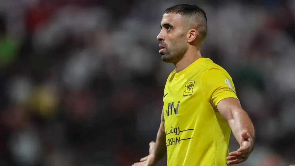 Abderrazak Hamdallah, novo reforço do Al-Hilal. Foto: Yasser Bakhsh/Getty Images