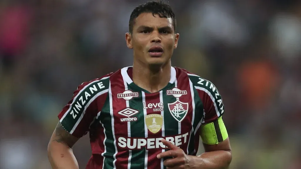 Thiago Silva em campo pelo Fluminense (Photo by Wagner Meier/Getty Images)