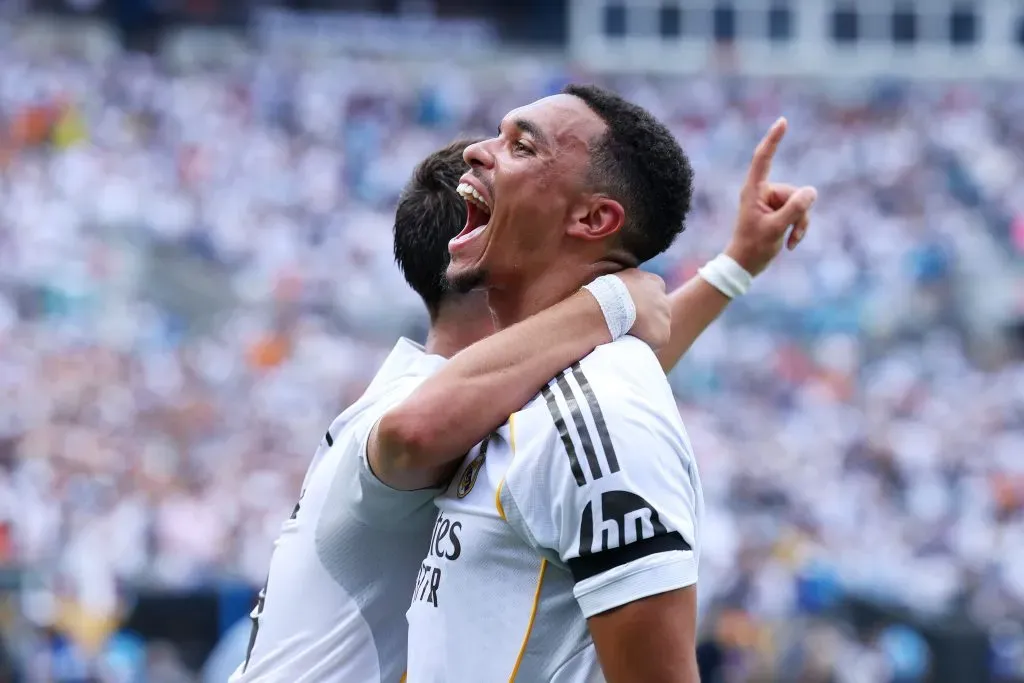 Alexander-Arnold comemora gol do Real Madrid