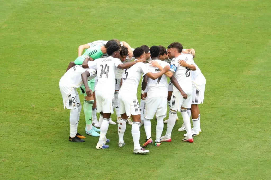 Jogadores do Real Madrid no Mundial. (Photo by Kevin C. Cox/Getty Images)