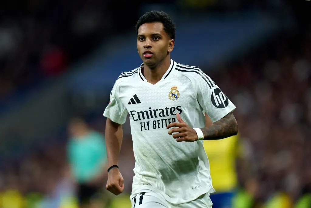 Rodrygo pelo Real Madrid. (Photo by Angel Martinez/Getty Images)