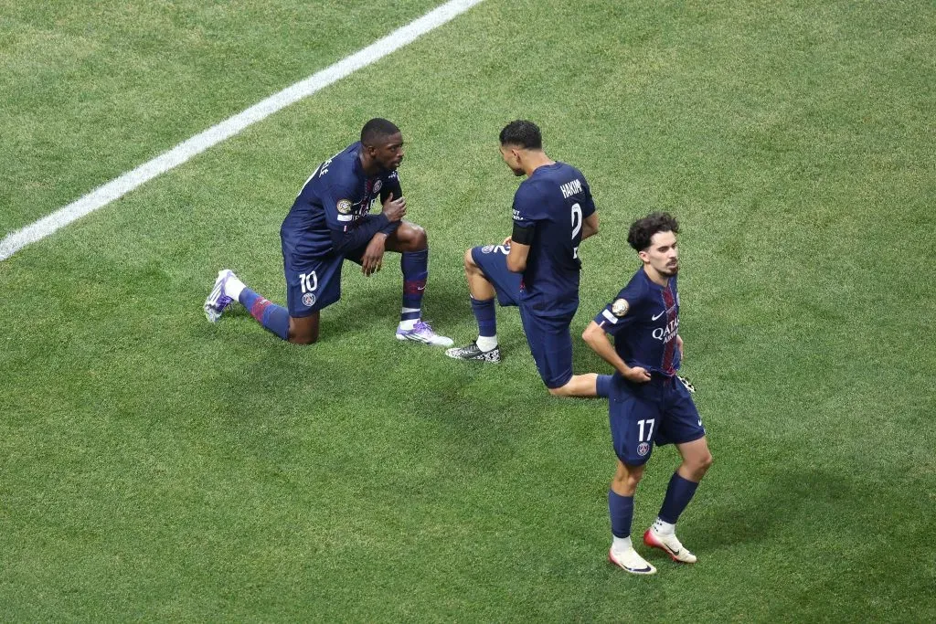 PSG 2-0 Bayern de Munique. (Photo by Megan Briggs/Getty Images)