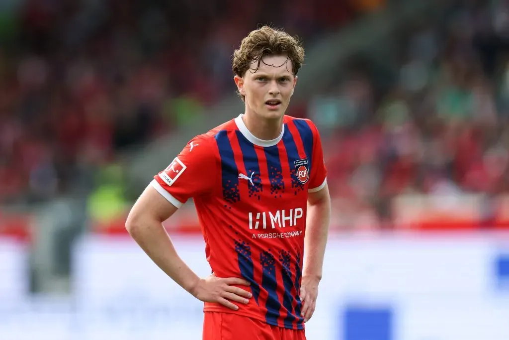 Paul Wanner em campo pelo Heidenheim (Alexander HassensteinGetty Images)