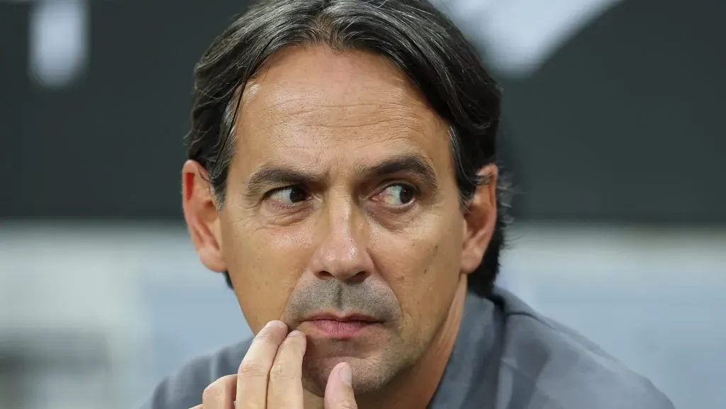 Inzaghi, atual comandante do Al-Hilal e adversário do Fluminense (Photo by Richard Pelham/Getty Images)