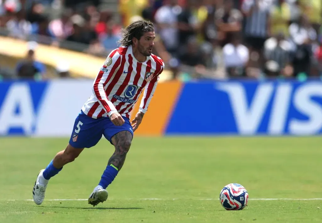 De Paul em campo pelo Atlético de Madrid (Photo by Harry How/Getty Images)