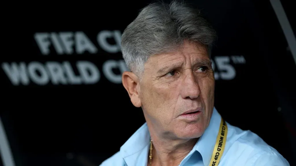 Renato Gaúcho, técnico do Fluminense. Foto: Buda Mendes/Getty Images