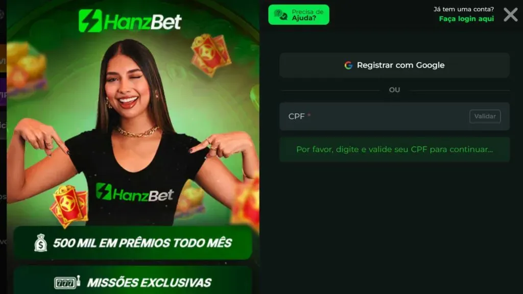 Hanzbet app