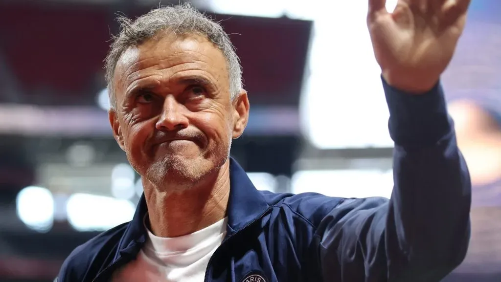 Luis Enrique, treinador do PSG