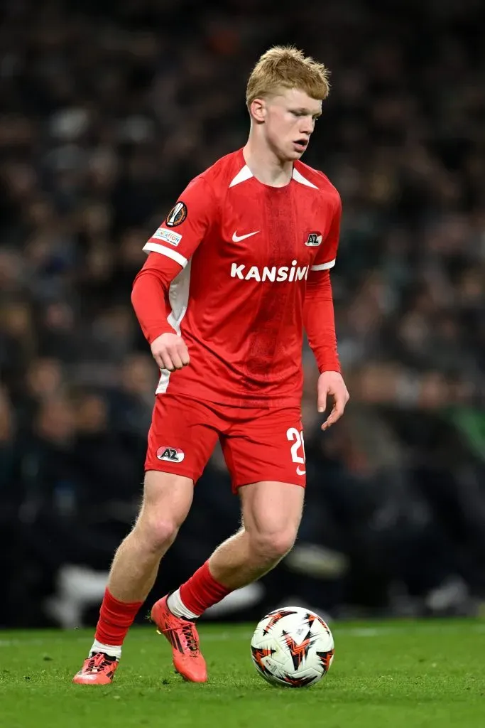 Kees Smit está na mira do Barcelona, City e Real Madrid, e comentou sobre isso. (Photo by Justin Setterfield/Getty Images)