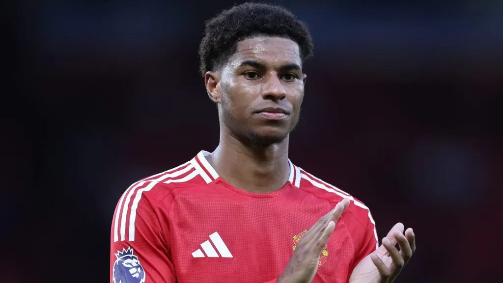 Rashford atuando no Manchester United (Photo by Alex Livesey/Getty Images)