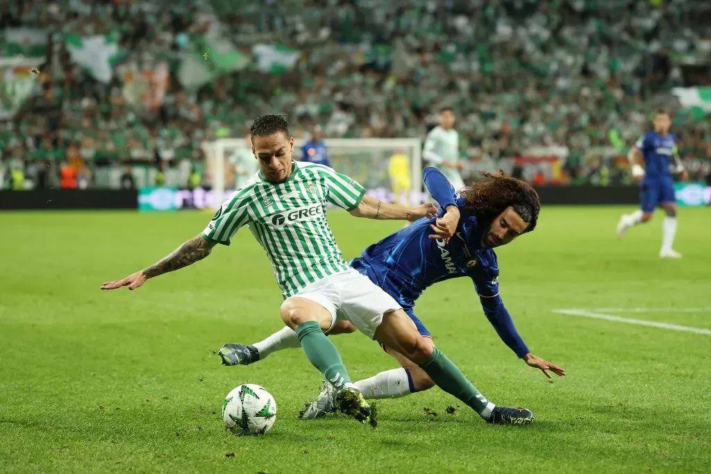 Antony em campo pelo Real Betis (Photo by Richard Heathcote/Getty Images)