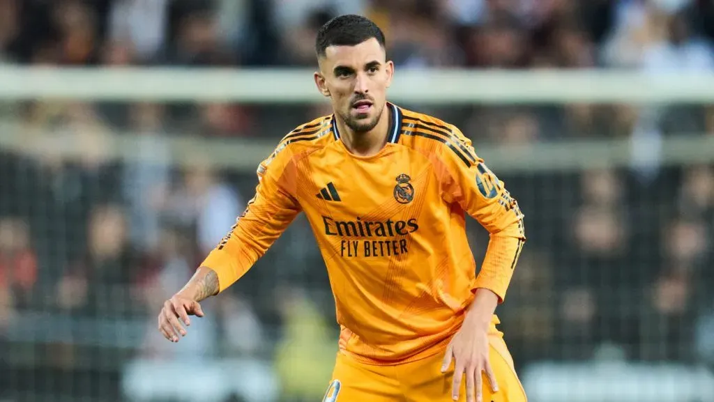 Dani Ceballos, do Real Madrid em campo (Photo by Aitor Alcalde/Getty Images)