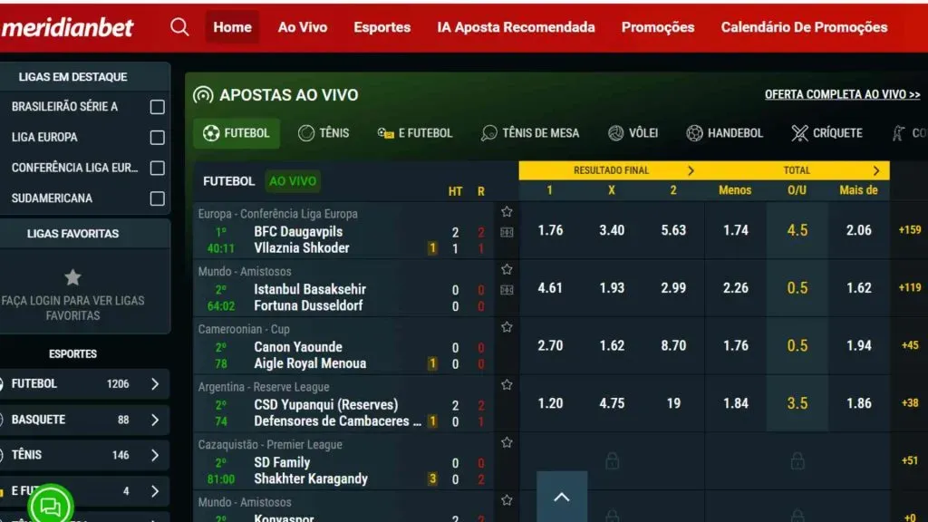 Meridianbet app