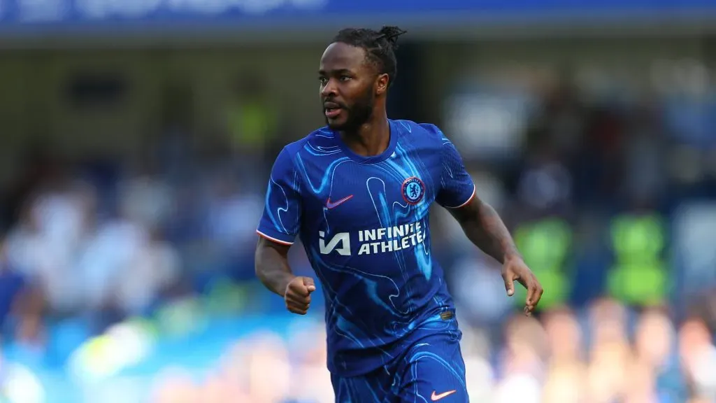 Raheem Sterling foi emprestado pelo Chelsea ao Arsenal. (Foto: Katie Chan/Imago/Action Plus)