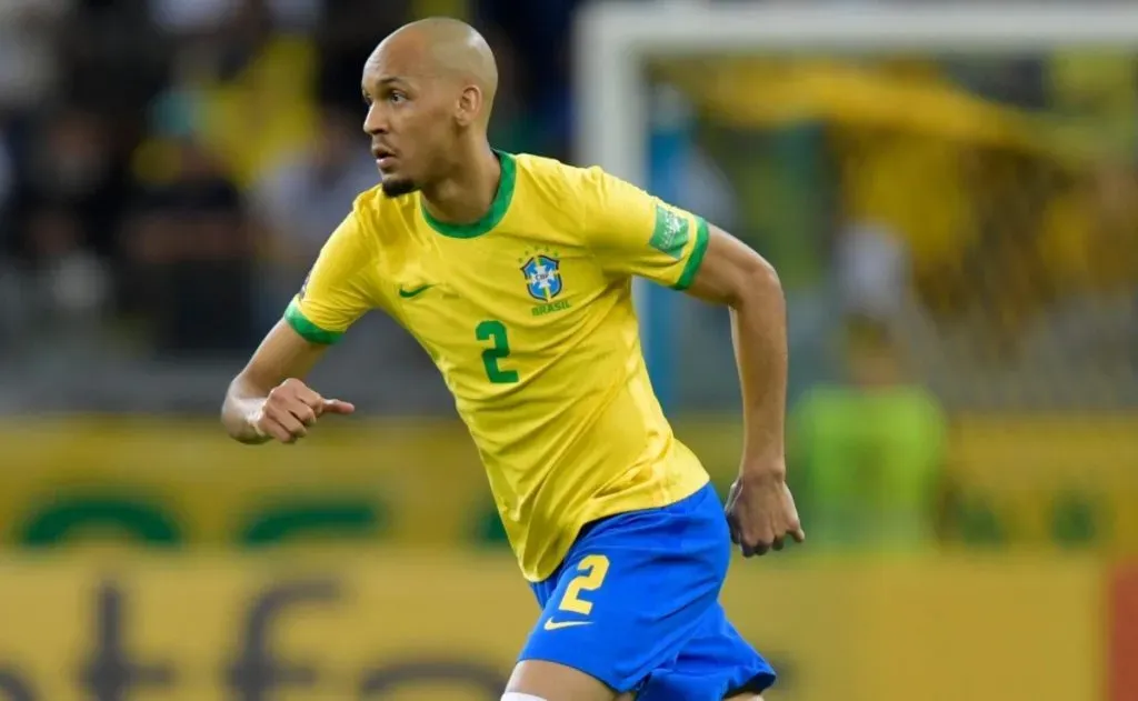 Fabinho, em campo pela seleção brasileira (Foto: Getty Images)