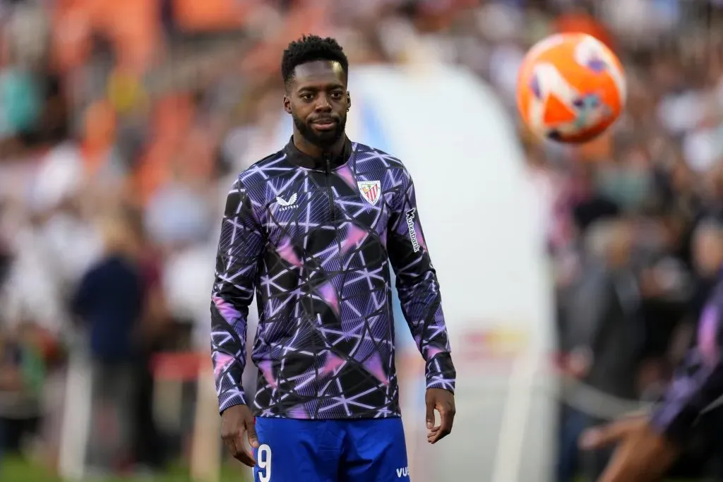 Iñaki Williams saiu em defesa do irmão (Photo by Aitor Alcalde/Getty Images)