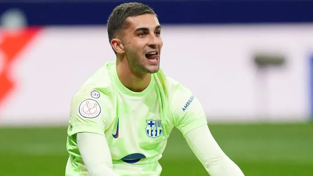 Ferran Torres, autor do gol do Barcelona