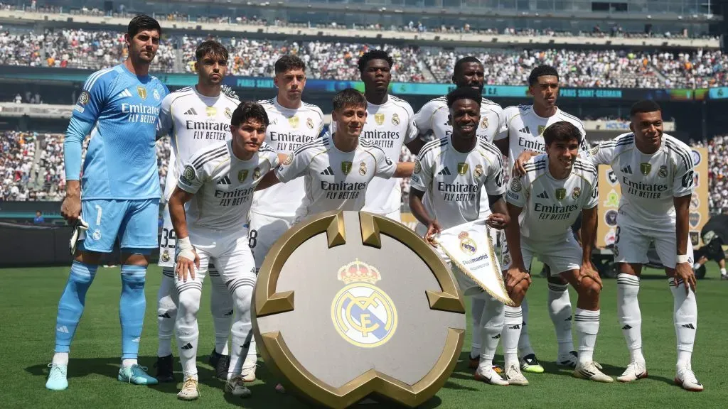 Elenco do Real Madrid no Mundial de Clubes. Foto: Buda Mendes/Getty Images