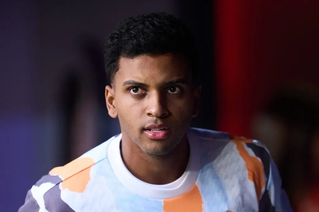 Rodrygo, do Real Madrid, é alvo do Liverpool. (Photo by Juan Manuel Serrano Arce/Getty Images)