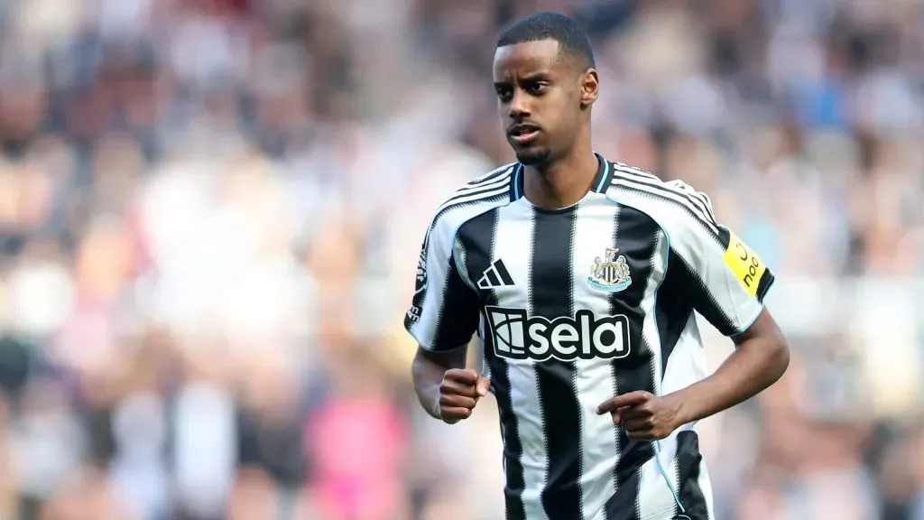 Alexander Isak, atacante do Newcastle. Foto: George Wood/Getty Images