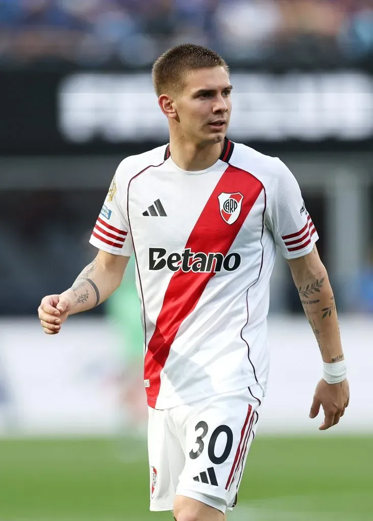 Franco Mastantuono é o novo reforço do Real Madrid (Photo by Buda Mendes/Getty Images)