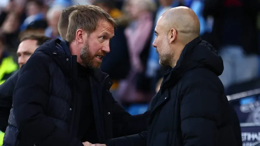 Com a missão de retomar a hegemonia na Premier League, o Manchester City estuda alternativas para reforçar o elenco. (Photo by Clive Brunskill/Getty Images)