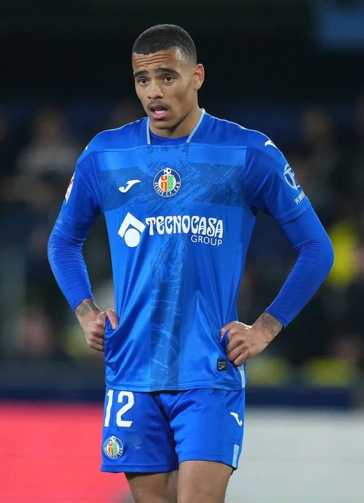 Mason Greenwood quando atuava pelo Getafe. Hoje ele está na França, pelo Olympique de Marseille (Photo by Alex Caparros/Getty Images)