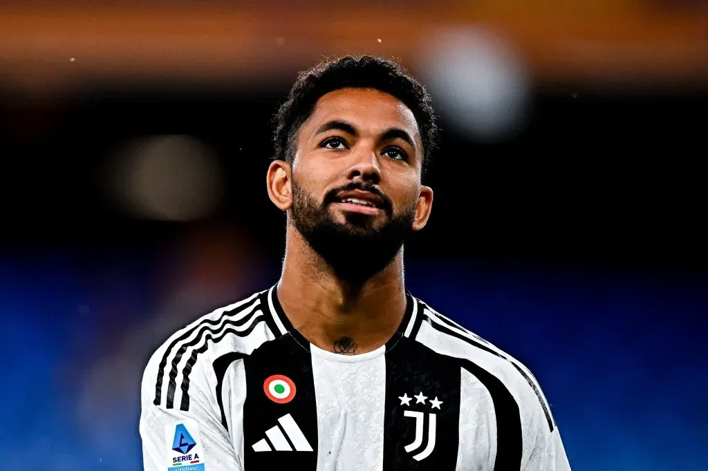 Douglas Luiz pela Juventus. (Photo by Simone Arveda/Getty Images)