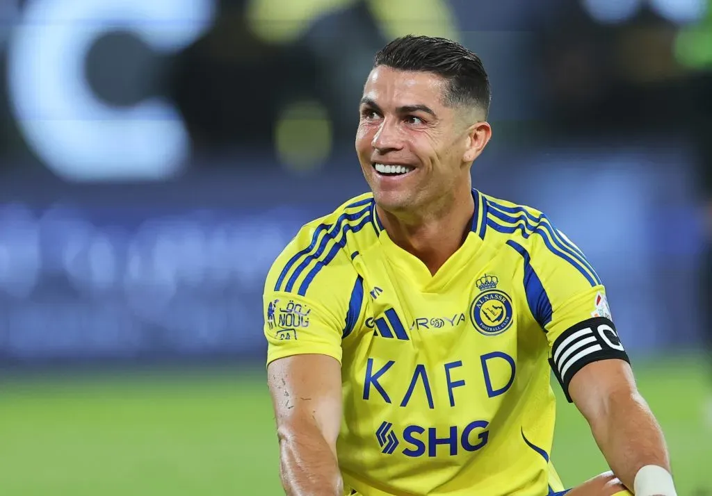 Cristiano Ronaldo pelo Al-Nassr. (Photo by Abdullah Ahmed/Getty Images)