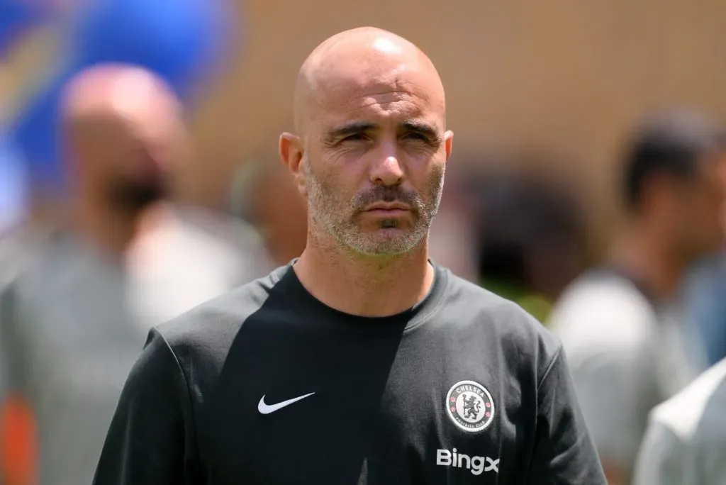 Enzo Maresca, técnico do Chelsea. Foto: David Ramos/Getty Images