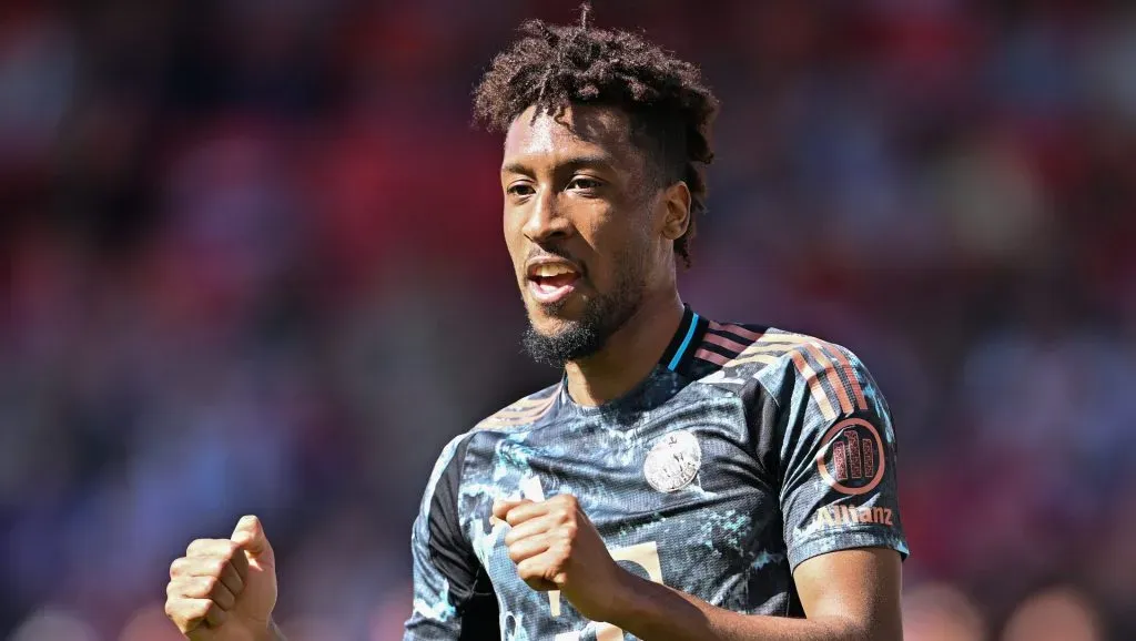 Kingsley Coman pelo Bayern de Munique (Foto: Christian Kaspar-Bartke/Getty Images)