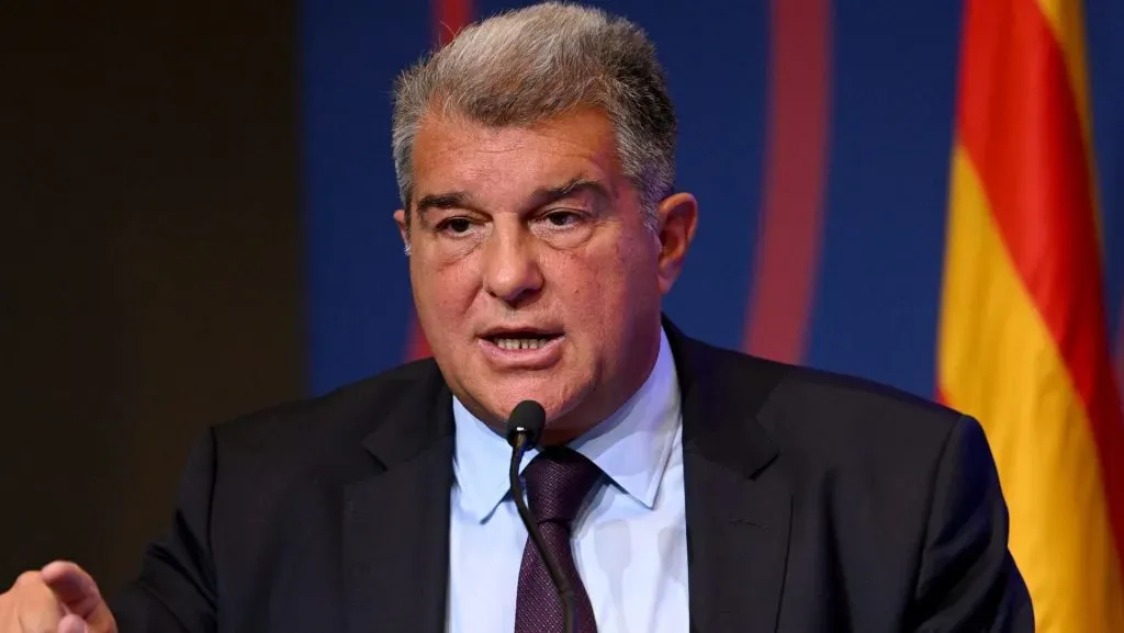 Laporta, presidente do Barcelona (Photo by David Ramos/Getty Images)