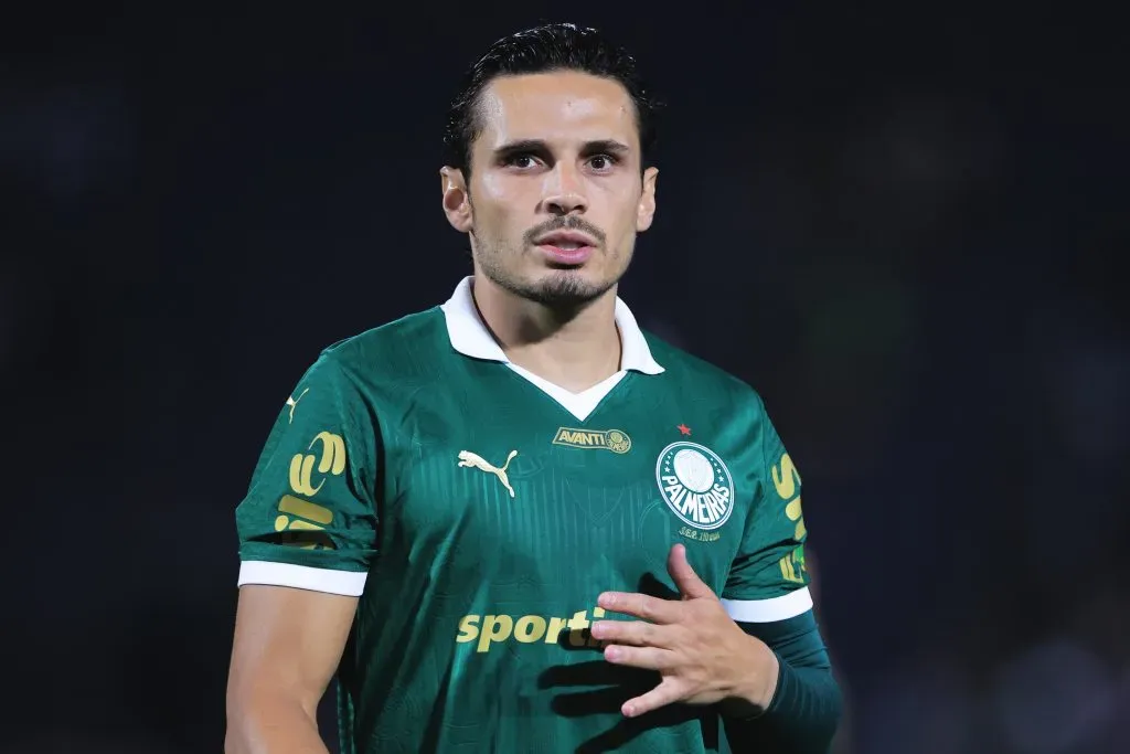 Raphael Veiga pelo Palmeiras. Foto: Ettore Chiereguini/AGIF