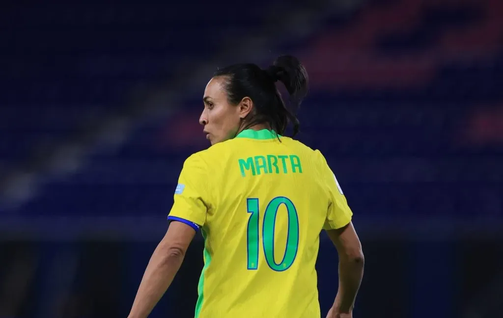 Marta pela Seleção Brasileira