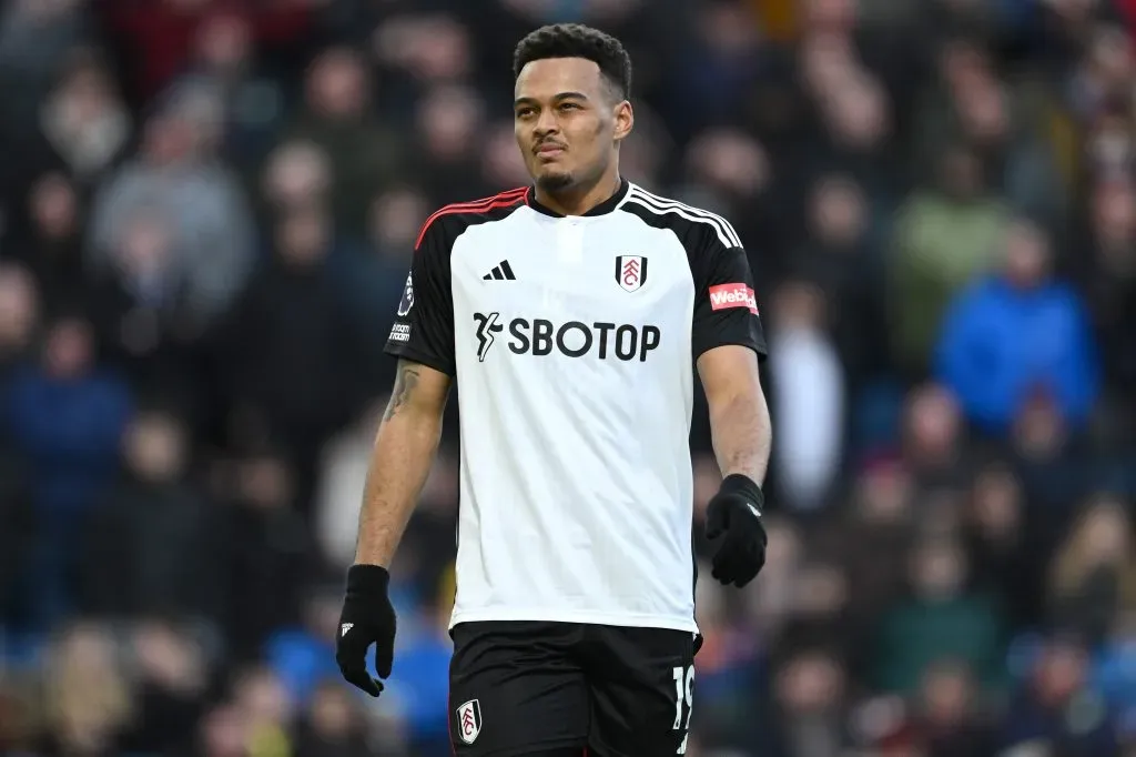 Rodrigo Muniz, atacante do Fulham. Foto: Gareth Copley/Getty Images)