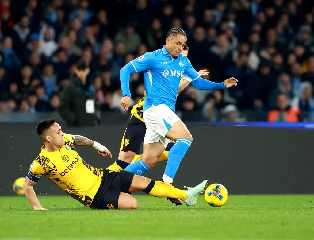 Okafor em ação pelo Napoli – Photo by Francesco Pecoraro/Getty Images
