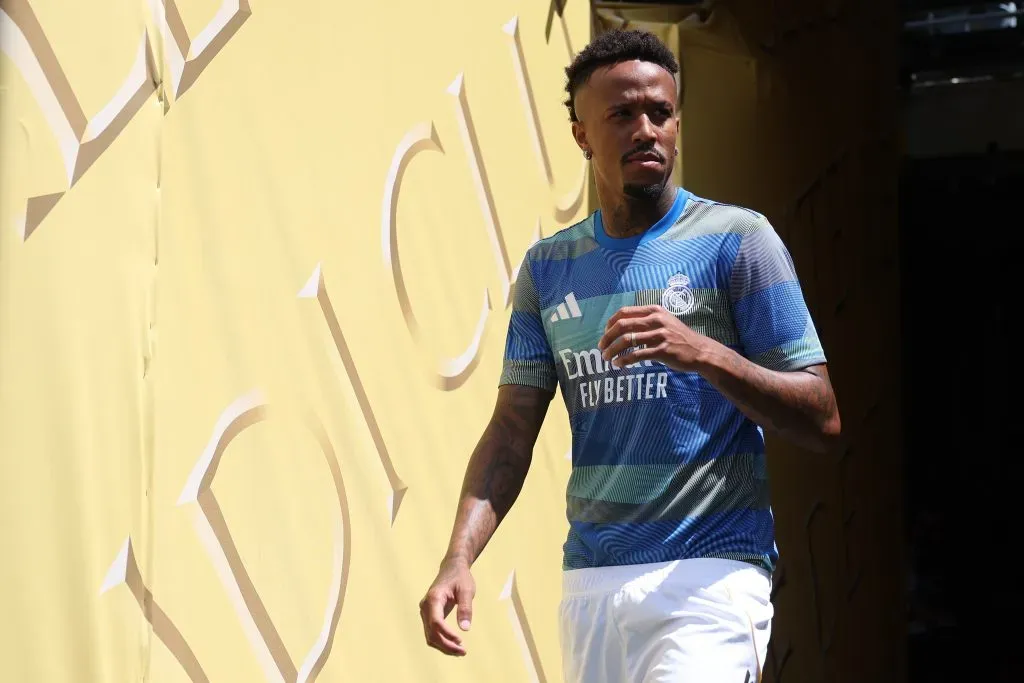 Éder Militão disputará vaga com Antonio Rüdiger no Real Madrid de Xabi Alonso. Foto: Buda Mendes/Getty Images