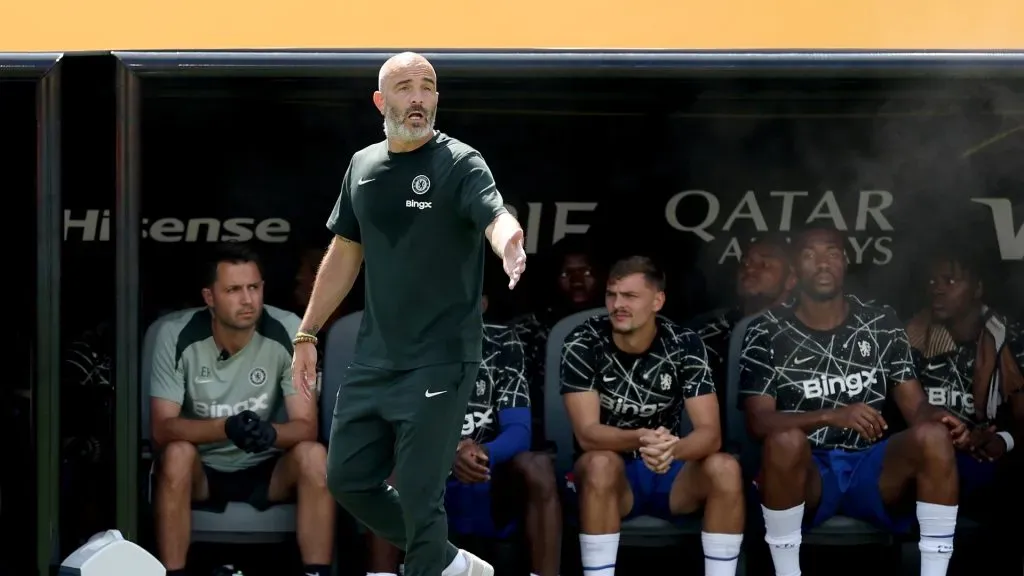Alguns jogadores não estão nos planos do técnico Enzo Maresca. Foto: Luke Hales/Getty Images