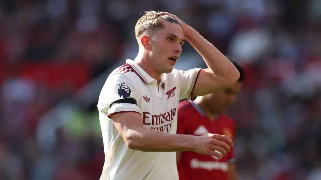 Gyökeres foi substituído no clássico contra o United (Foto: Stu Forster/Getty Images)