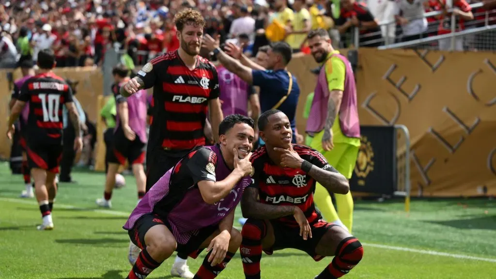 Matheus Gonçalves esteve no Mundial de Clubes pelo time profissional do Flamengo. Foto: David Ramos/Getty Images