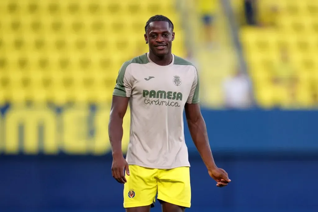 Eyong é alvo do Barcelona (Photo by Aitor Alcalde/Getty Images)