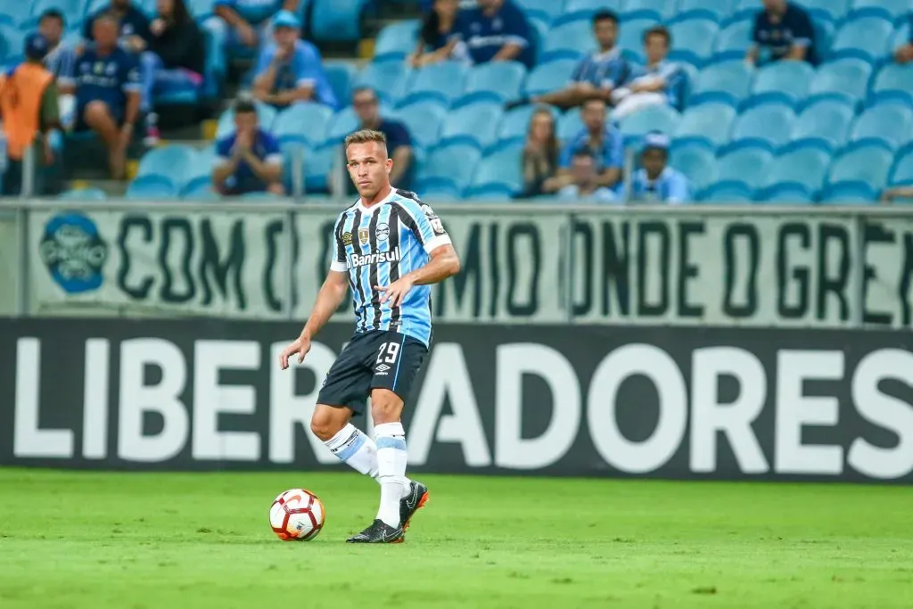 Arthur de volta ao Grêmio – Photo by Lucas Uebel/Getty Images