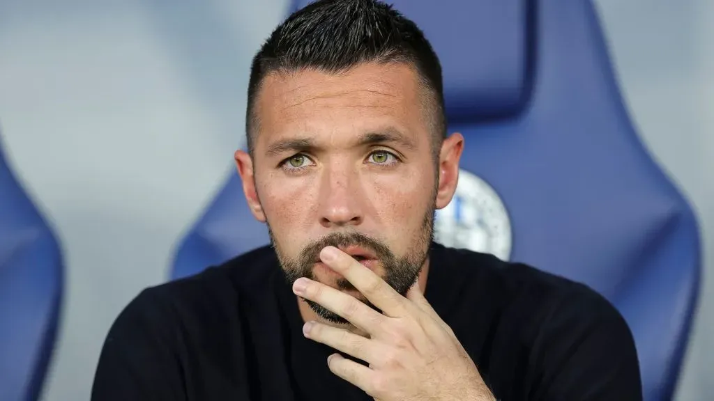 O técnico do Porto, Francesco Farioli, falou sobre Rodrigo Mora (foto: Srdjan Stevanovic/Getty Imagens)