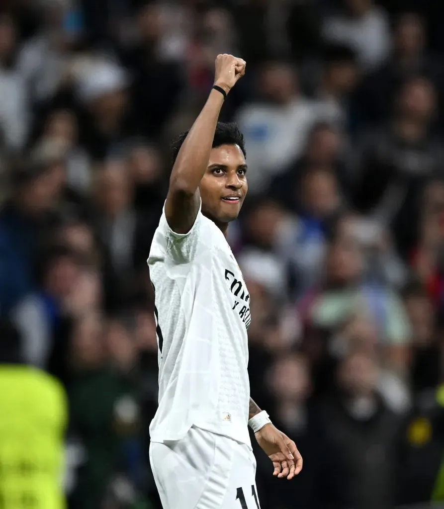 Rodrygo pelo Real Madrid. (Photo by Denis Doyle/Getty Images)