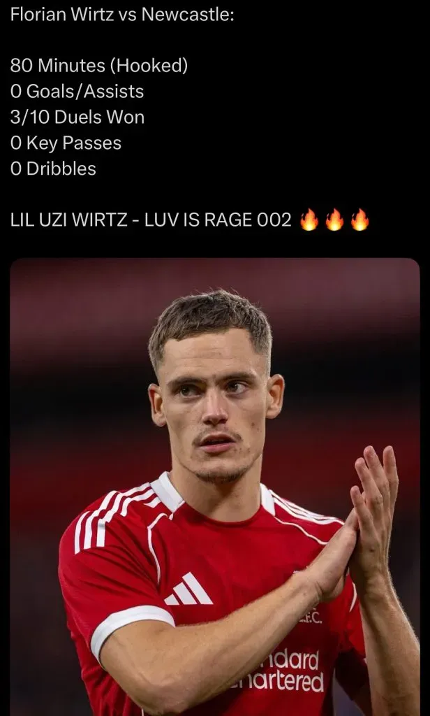 Números de Wirtz na partida