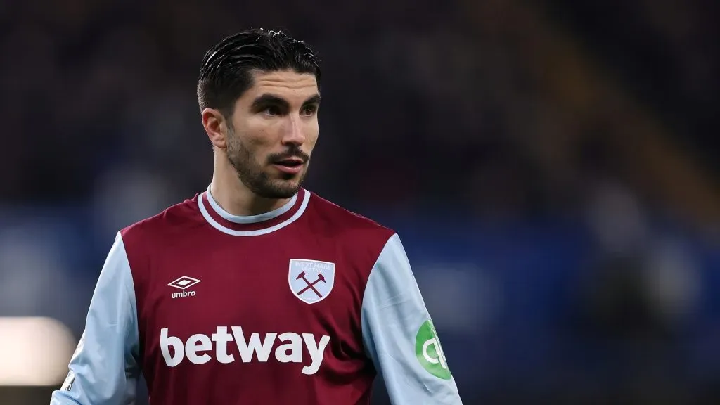 Carlos Soler foi emprestado ao West Ham em 2024. Foto: Julian Finney/Getty Images