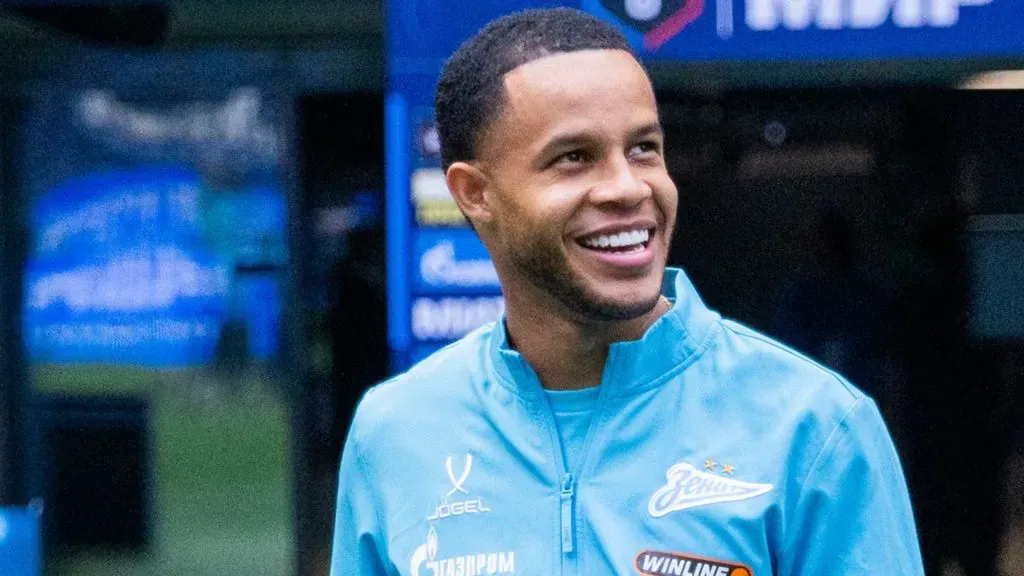 Pedrinho está em sua terceira temporada no futebol russo (Divulgação- Zenit)