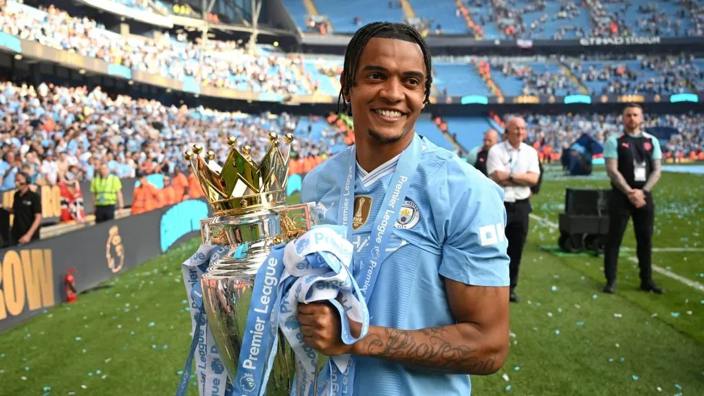 Manuel Akanji venceu diversos títulos pelo Manchester City. Foto: Michael Regan/Getty Images
