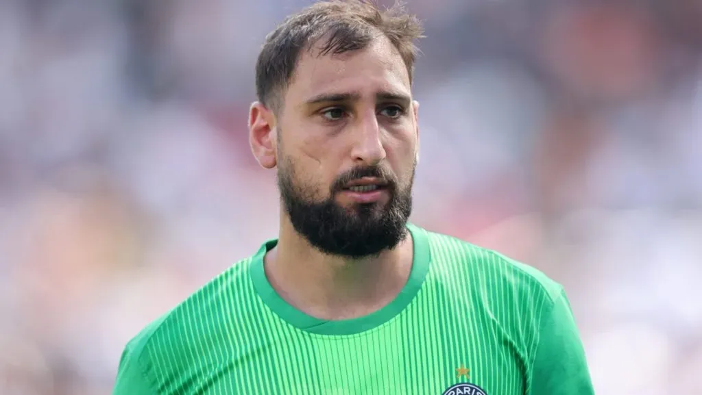 Donnarumma, goleiro do PSG. Ele tem negociações com o Manchester City